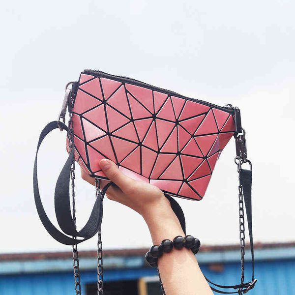 bag women's diagonal straddle shoulder bag urban simple small square design lingge chain bag 220514
bag women's diagonal straddle shoulder bag urban simple small square design lingge chain bag 220514