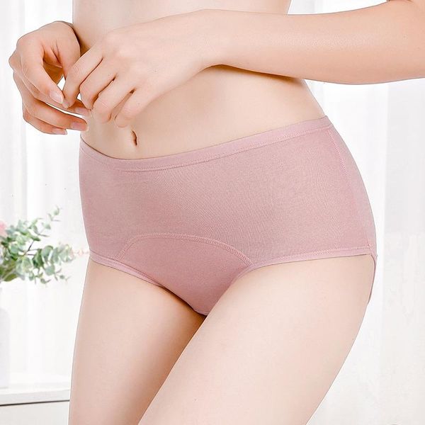 menstrual period panties women cotton leakproof underpants breathable female waterproof menstruation high waist, Black;pink 
menstrual period panties women cotton leakproof underpants breathable female waterproof menstruation high waist, Black;pink