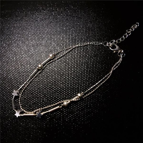link, chain star bracelet anklet alloy made in china precision machining couple must party nightclub accessories ly-002, Black
link, chain star bracelet anklet alloy made in china precision machining couple must party nightclub accessories ly-002, Black