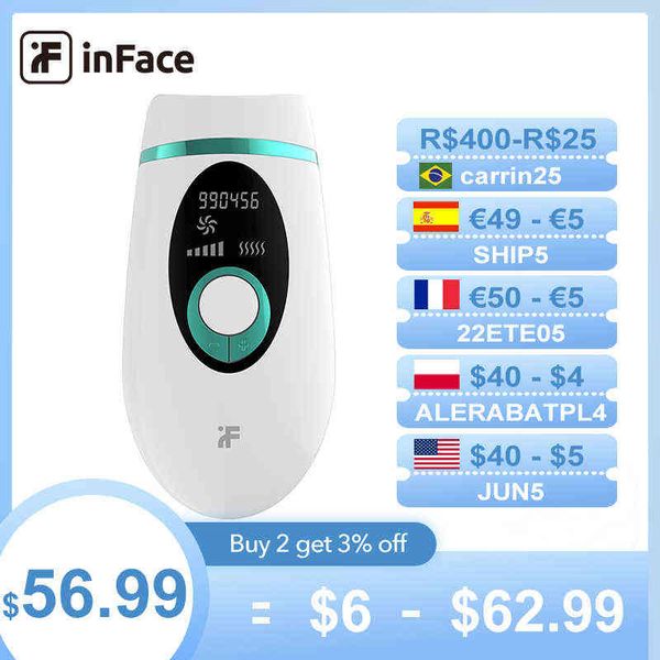 inface laser epilator 900000 flash ipl whole body shaving hair removal permanent painless female bikinis electric shaver women 220624
inface laser epilator 900000 flash ipl whole body shaving hair removal permanent painless female bikinis electric shaver women 220624