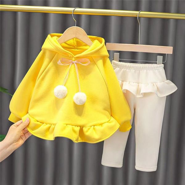 clothing sets winter children's set baby boy girl plus velvet thick sleepwear outfit fleece pullover +pants kids clothes suit, White
clothing sets winter children's set baby boy girl plus velvet thick sleepwear outfit fleece pullover +pants kids clothes suit, White