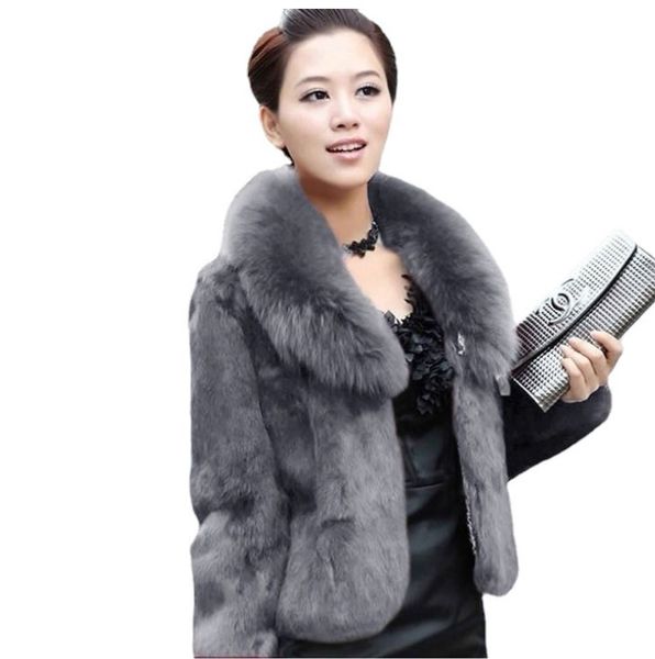 warm autumn winter women fur coat black large fur collar long-sleeve mink hair design short outerwear plus size s-5xl
warm autumn winter women fur coat black large fur collar long-sleeve mink hair design short outerwear plus size s-5xl