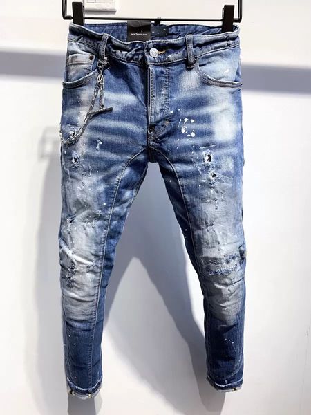 dsqsury dsq jeans mens luxury designer jeans skinny ripped cool guy causal hole denim fashion brand fit jeans men washed pants 61272, Blue
dsqsury dsq jeans mens luxury designer jeans skinny ripped cool guy causal hole denim fashion brand fit jeans men washed pants 61272, Blue