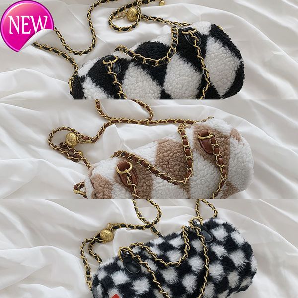 50% chain new women's small crowd messenger bag cylinder female luxury designer handbags
50% chain new women's small crowd messenger bag cylinder female luxury designer handbags