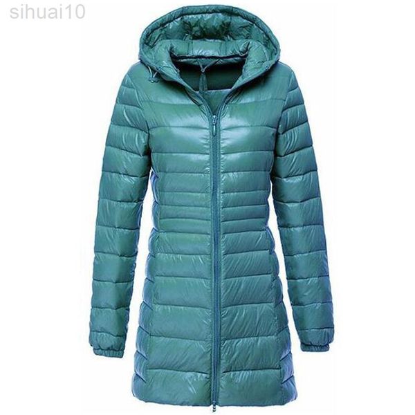s-7xl women long down jackets ultra light hooded duck down coat portable puffy winter coat for women windproof down parkas l220730, Black
s-7xl women long down jackets ultra light hooded duck down coat portable puffy winter coat for women windproof down parkas l220730, Black