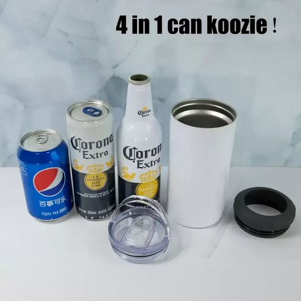 16oz 4 in 1 sublimation tumbler blank can cooler cans koozie white stainless steel straight tumbler lid coffee mug water bottle sxa25
16oz 4 in 1 sublimation tumbler blank can cooler cans koozie white stainless steel straight tumbler lid coffee mug water bottle sxa25