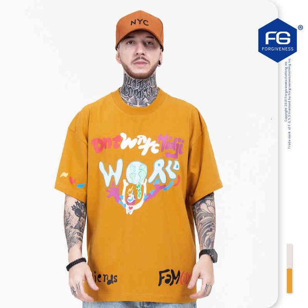men's t-shirts fg menswear spring and summer fashion brand street creative graffiti foam printing loose short sleeve t-shirt xcxs, White;black
men's t-shirts fg menswear spring and summer fashion brand street creative graffiti foam printing loose short sleeve t-shirt xcxs, White;black