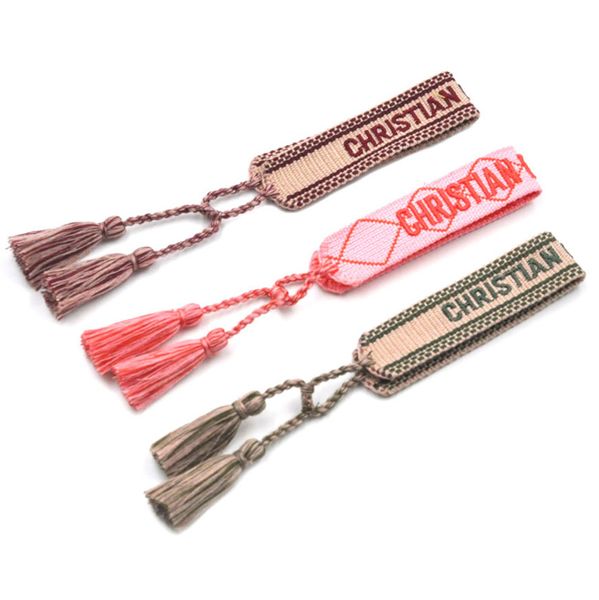 brand fashion friendship charm bracelets bangles women men adjustable embroidery tassel bangle couple braided jewelry designer woven fabrics, Golden;silver
brand fashion friendship charm bracelets bangles women men adjustable embroidery tassel bangle couple braided jewelry designer woven fabrics, Golden;silver