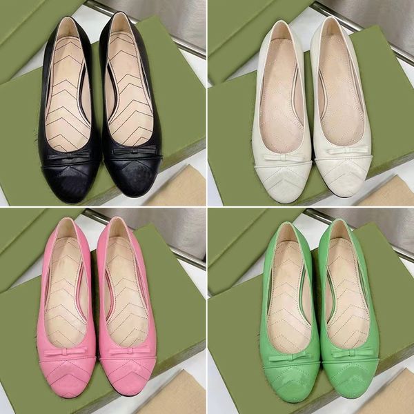 2022 luxury designer casual shoes bow flat ballet shallow mouth round head fashion simple leather sleeves elegant temperament low heel mary, Black
2022 luxury designer casual shoes bow flat ballet shallow mouth round head fashion simple leather sleeves elegant temperament low heel mary, Black