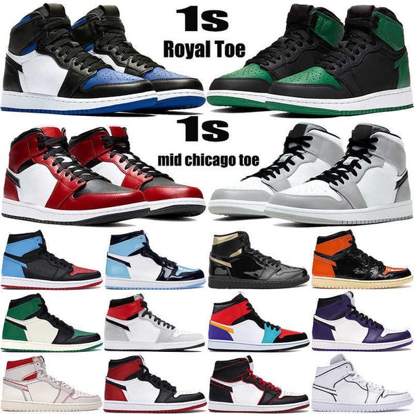 discount 1 retros 1s high og basketball shoes university blue silver royal toe black metallic gold mid smoke grey unc patent men women sneak
discount 1 retros 1s high og basketball shoes university blue silver royal toe black metallic gold mid smoke grey unc patent men women sneak