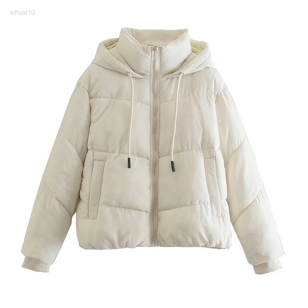 2022 new short winter jacket women parka warm thick cotton clothes loose hooded soft cushion women winter jacket l220725, Black
2022 new short winter jacket women parka warm thick cotton clothes loose hooded soft cushion women winter jacket l220725, Black