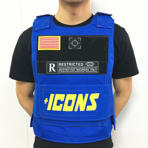designers men's vests outerwear coats women's vest fashion sleeveless embroidered letters men s designer jackets street rap tactic, Black;white
designers men's vests outerwear coats women's vest fashion sleeveless embroidered letters men s designer jackets street rap tactic, Black;white