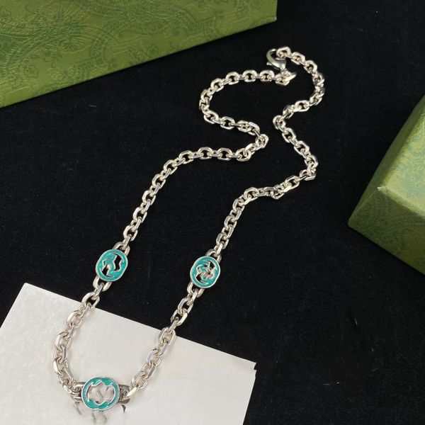 2022 fashion designer double g enamel necklace classic clavicle chain is a celebrity favorite style men and women party commitment winner je, Silver
2022 fashion designer double g enamel necklace classic clavicle chain is a celebrity favorite style men and women party commitment winner je, Silver