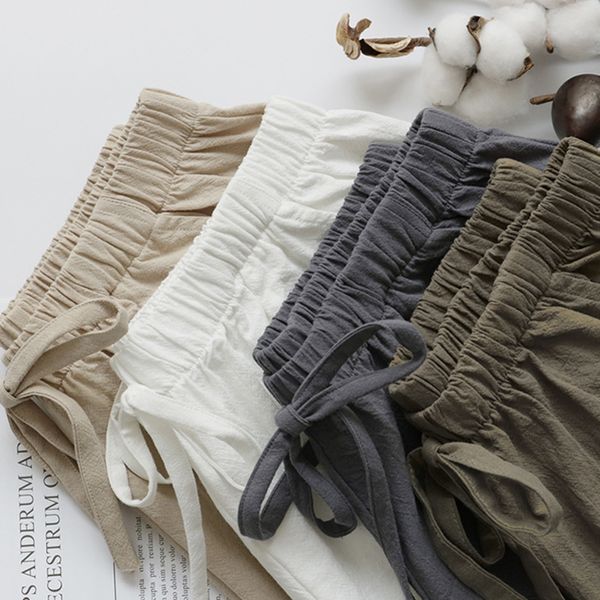 summer casual cotton linen short plus size high waist shorts fashion short pants streetwear womens shorts y200512, White;black
summer casual cotton linen short plus size high waist shorts fashion short pants streetwear womens shorts y200512, White;black