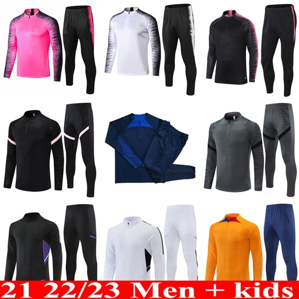 21 22 23 men football tracksuit soccer training suit jersey 18 19 20 mens kids soccer survetement maillots de foot jerseys chandal tuta jogg, Black
21 22 23 men football tracksuit soccer training suit jersey 18 19 20 mens kids soccer survetement maillots de foot jerseys chandal tuta jogg, Black