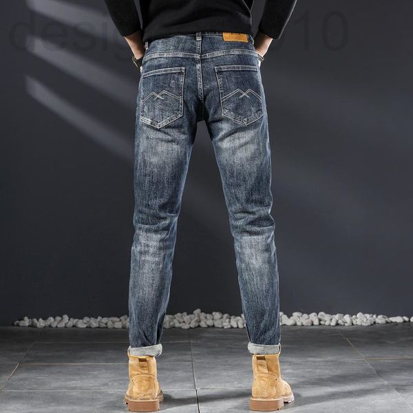 men's jeans designer 99% cotton high luxury fashion brand jeans men's slim fit washed pure simple youth pants s8m6, Blue
men's jeans designer 99% cotton high luxury fashion brand jeans men's slim fit washed pure simple youth pants s8m6, Blue