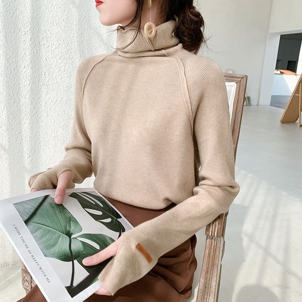 autumn winter turtleneck women sweater elegant slim female knitted pullovers casual stretched sweater jumpers femme for mother's days g, White;black
autumn winter turtleneck women sweater elegant slim female knitted pullovers casual stretched sweater jumpers femme for mother's days g, White;black
