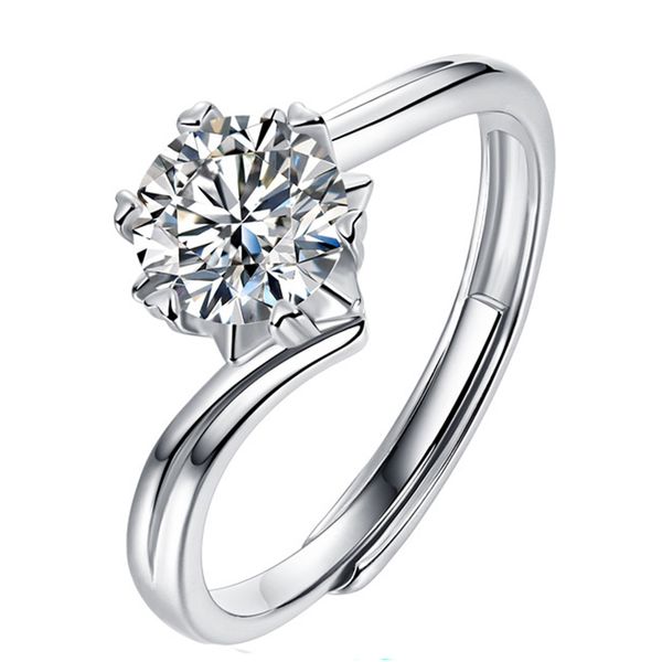 real 1 carat d color moissanite wedding rings for women 18k white gold color 100% 925 sterling silver jewelry, Slivery;golden
real 1 carat d color moissanite wedding rings for women 18k white gold color 100% 925 sterling silver jewelry, Slivery;golden