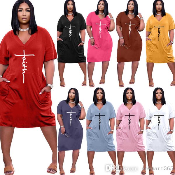 women casual drsses designer clothing v-neck letter printed loose casual dress with pocket, Black;gray
women casual drsses designer clothing v-neck letter printed loose casual dress with pocket, Black;gray