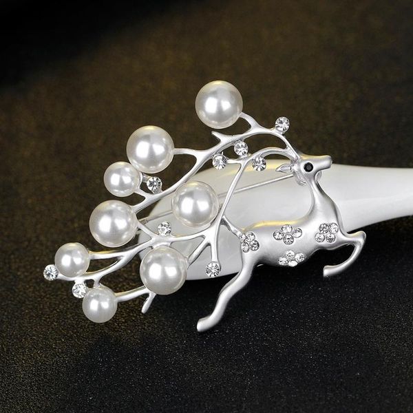 pins, brooches gold silver enamel simulated pearl women men christmas deer animal party causal office brooch pins gifts, Gray
pins, brooches gold silver enamel simulated pearl women men christmas deer animal party causal office brooch pins gifts, Gray