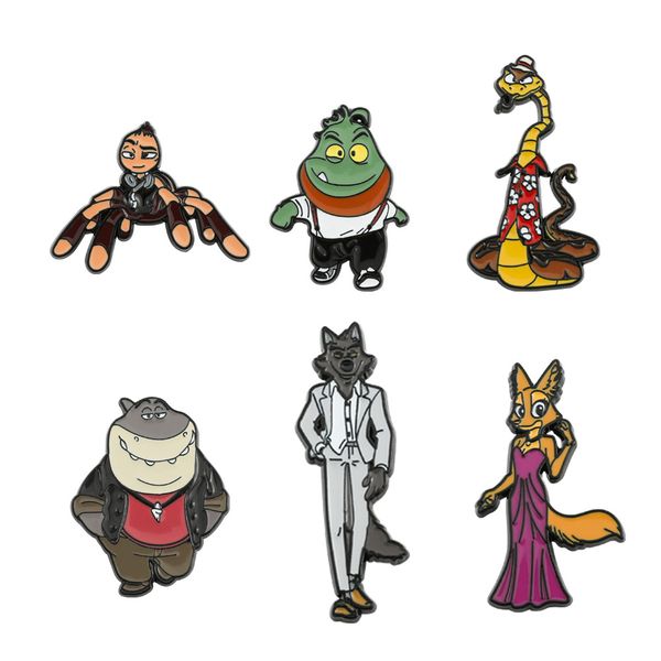 the bad guys cute anime movies games hard enamel pins collect metal cartoon brooch backpack hat bag collar lapel badges women fashion jewelr, Blue
the bad guys cute anime movies games hard enamel pins collect metal cartoon brooch backpack hat bag collar lapel badges women fashion jewelr, Blue