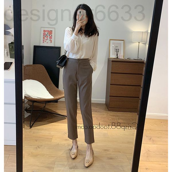 two piece dress designer 3249# spring and autumn net red fried street aging fashion shirt suit pants professional women kk9e, White
two piece dress designer 3249# spring and autumn net red fried street aging fashion shirt suit pants professional women kk9e, White