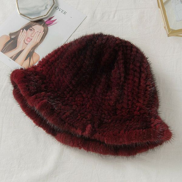 fur hat women winter warm bucket cap real mink fur hats with ruffled handmade, Blue;gray
fur hat women winter warm bucket cap real mink fur hats with ruffled handmade, Blue;gray