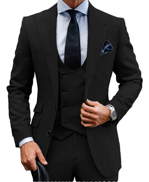 custom made men's suits regular fit 3 piece double breasted tuxedos business blazer+vest+pants wedding, Black;gray
custom made men's suits regular fit 3 piece double breasted tuxedos business blazer+vest+pants wedding, Black;gray