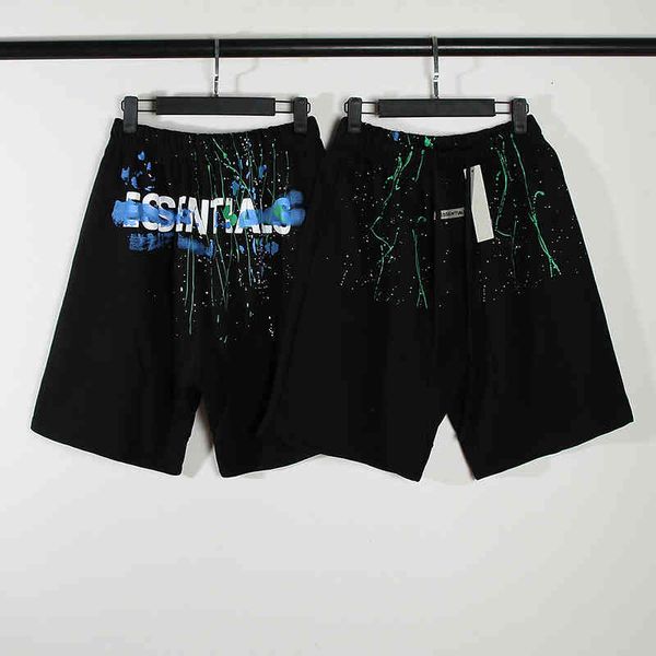 men's pants street hip hop fog double line letter splash paint sweatpants lovers loose shorts whz5, Black
men's pants street hip hop fog double line letter splash paint sweatpants lovers loose shorts whz5, Black