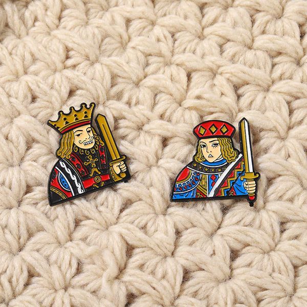 funny card poker brooch card peach heart metal badge poker foreign crown clothing accessories pin collar pin, Gray
funny card poker brooch card peach heart metal badge poker foreign crown clothing accessories pin collar pin, Gray
