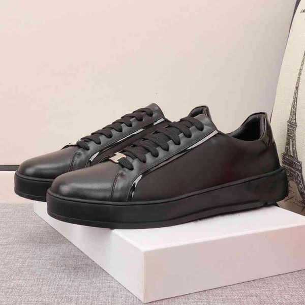 shoes mhatc dress men's leather shoes classic casual comfortable simple elegant thick soled for banquet, Black
shoes mhatc dress men's leather shoes classic casual comfortable simple elegant thick soled for banquet, Black