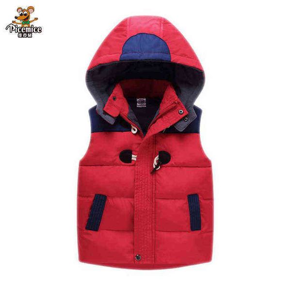 children outerwear winter vest jacket children's clothing winter warm hooded baby boys girls for age 2-12 year old j220718, Blue;gray
children outerwear winter vest jacket children's clothing winter warm hooded baby boys girls for age 2-12 year old j220718, Blue;gray