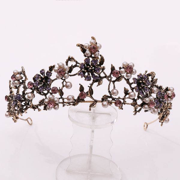 baroque vintage black purple crystal pearls bridal tiaras crown rhinestones pageant diadem veil tiara wedding hair accessories 220804, Slivery;golden
baroque vintage black purple crystal pearls bridal tiaras crown rhinestones pageant diadem veil tiara wedding hair accessories 220804, Slivery;golden