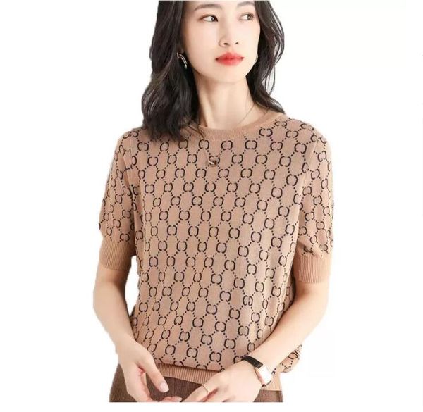 women knit sweater ins fashion new g contrast color letter pattern crew neck women's casual pullover short sleeve, White;black
women knit sweater ins fashion new g contrast color letter pattern crew neck women's casual pullover short sleeve, White;black