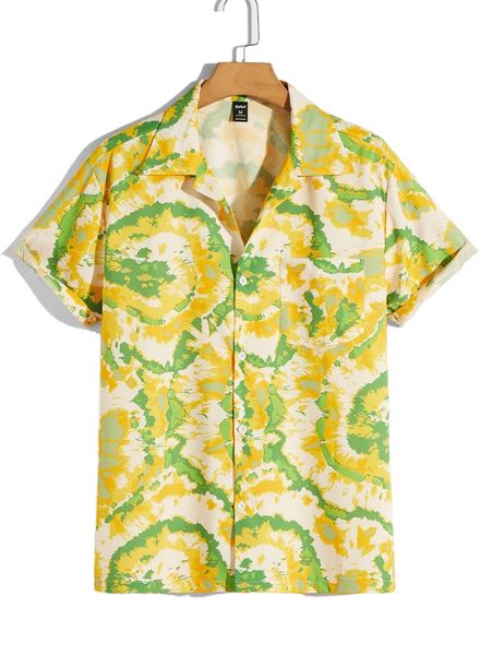 romwe guys tie dye shirt c3lq#, White;black
romwe guys tie dye shirt c3lq#, White;black