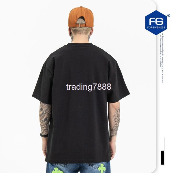 men's t-shirts fg menswear | spring fashion brand high street leisure round neck short sleeve casual t-shirt for men and women jsew, White;black
men's t-shirts fg menswear | spring fashion brand high street leisure round neck short sleeve casual t-shirt for men and women jsew, White;black