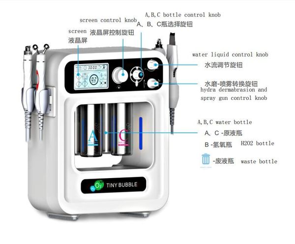 portable oxy hydrogen jet peel facial focilute rf oxygen machine blackhead removal device pore cleaner skin absorption machine, Black;white 
portable oxy hydrogen jet peel facial focilute rf oxygen machine blackhead removal device pore cleaner skin absorption machine, Black;white