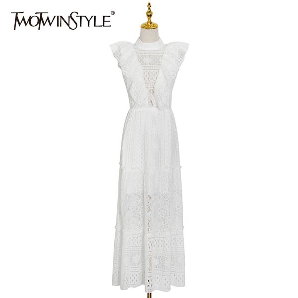 patchwork lace ruffle dress for women stand collar short sleeve high waist elegant dresses female fashion 210423, Black;gray
patchwork lace ruffle dress for women stand collar short sleeve high waist elegant dresses female fashion 210423, Black;gray