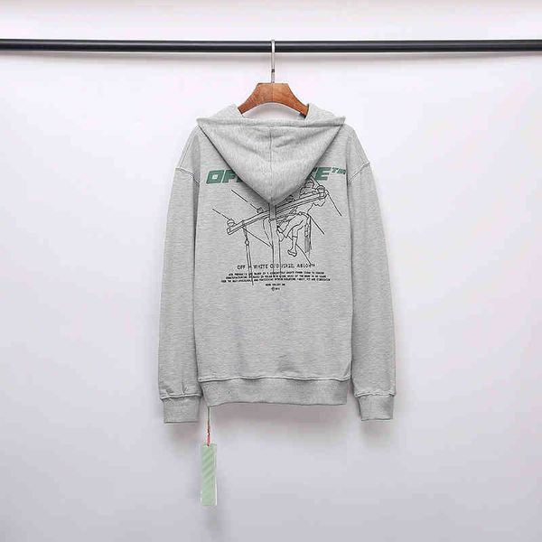 fashion tide brand men's new luxury all-match sweater wholesale hand painted of pole workers behind off and women's hooded sweater, Black
fashion tide brand men's new luxury all-match sweater wholesale hand painted of pole workers behind off and women's hooded sweater, Black