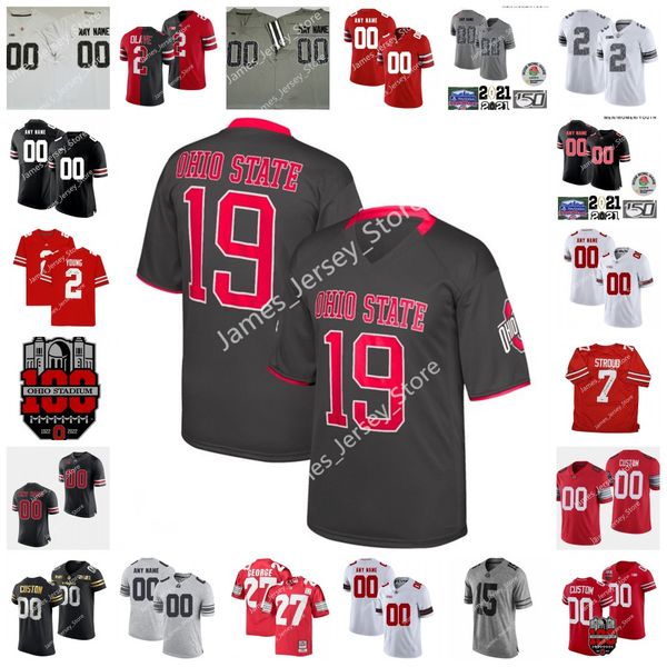 2022 ncaa ohio state buckeyes custom stitched college football jersey 33 master teague iii 4 julian fleming 24 shaun wade 5 baron browning 9, Black
2022 ncaa ohio state buckeyes custom stitched college football jersey 33 master teague iii 4 julian fleming 24 shaun wade 5 baron browning 9, Black