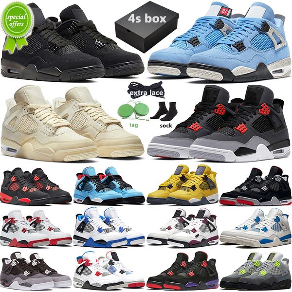 with box 4s black cat basketball shoes university blue infrared sail cool grey cactus jack mens trainer
with box 4s black cat basketball shoes university blue infrared sail cool grey cactus jack mens trainer