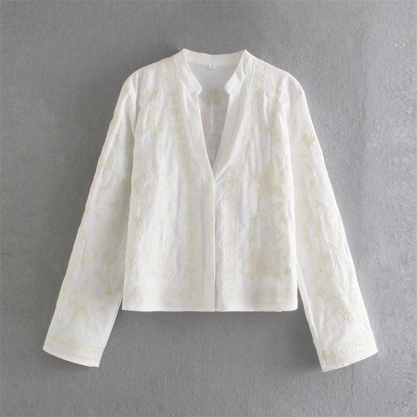 summer blouses women long sleeves embroidery fashion casual chic lady vintage shirts woman blouses femme 210709, White
summer blouses women long sleeves embroidery fashion casual chic lady vintage shirts woman blouses femme 210709, White