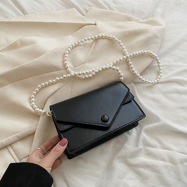 pearl chain bag female 2022 new fashion korean single shoulder small square bag ins super popular crossbody bags, Red;black
pearl chain bag female 2022 new fashion korean single shoulder small square bag ins super popular crossbody bags, Red;black