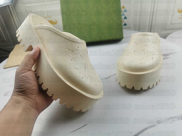 women's platform perforated g sandal designer women slipper mules rubber slides lug sole high heel height pvc loafers purple black
women's platform perforated g sandal designer women slipper mules rubber slides lug sole high heel height pvc loafers purple black