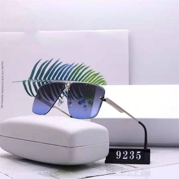 9235 new luxury sunglasses for mens and women brand designer sunglasses wrap sun glass pilot frame coating mirror lens2304, White;black
9235 new luxury sunglasses for mens and women brand designer sunglasses wrap sun glass pilot frame coating mirror lens2304, White;black