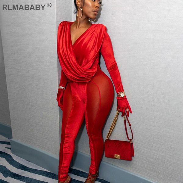 fashion mesh velvet patchwork jumpsuit for women autumn winter v neck long sleeve see through night club red bodycon jumpsuit, Black;white
fashion mesh velvet patchwork jumpsuit for women autumn winter v neck long sleeve see through night club red bodycon jumpsuit, Black;white