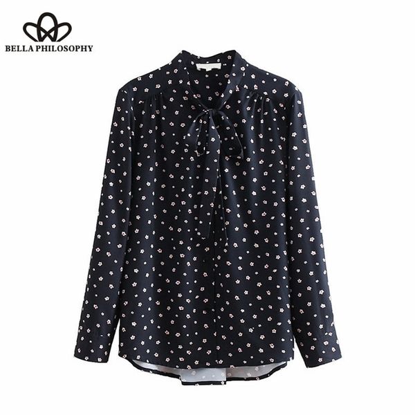 elegant floral print blouses bow tie collar long sleeve office ladies shirts casual blusas mujer 210519, White
elegant floral print blouses bow tie collar long sleeve office ladies shirts casual blusas mujer 210519, White