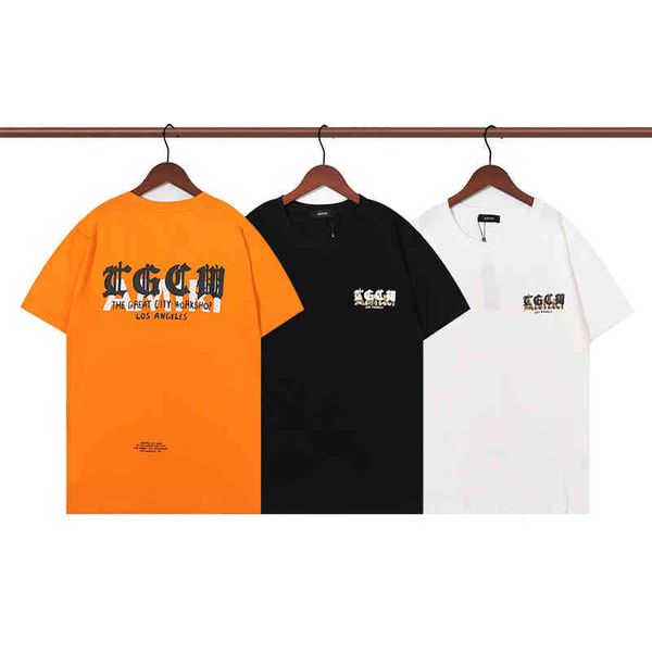 designer t shirts oversized fashion brand amirss short sleeve signed letter printed t-shirt high street casual versatile men's and wome, White
designer t shirts oversized fashion brand amirss short sleeve signed letter printed t-shirt high street casual versatile men's and wome, White