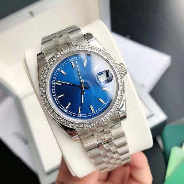 watches designer automatic mechanical men's watch 41mm 36mm bezel stainless steel ladies 31 quartz diamond sapphire waterproof luminous, Silver
watches designer automatic mechanical men's watch 41mm 36mm bezel stainless steel ladies 31 quartz diamond sapphire waterproof luminous, Silver