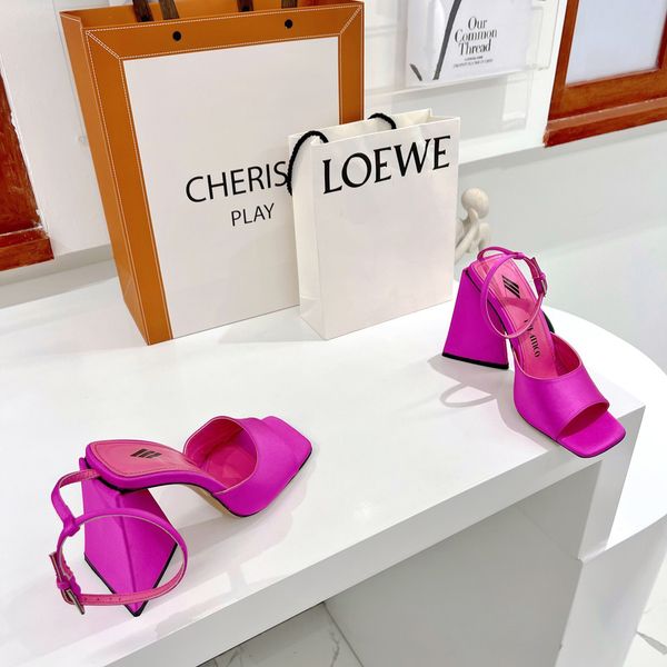 attico piper the 115 chunky heeled ankle wrap sandals fuchsia satin block heel high heels shoes slip on slides open toes shoe women luxury 7, Black
attico piper the 115 chunky heeled ankle wrap sandals fuchsia satin block heel high heels shoes slip on slides open toes shoe women luxury 7, Black